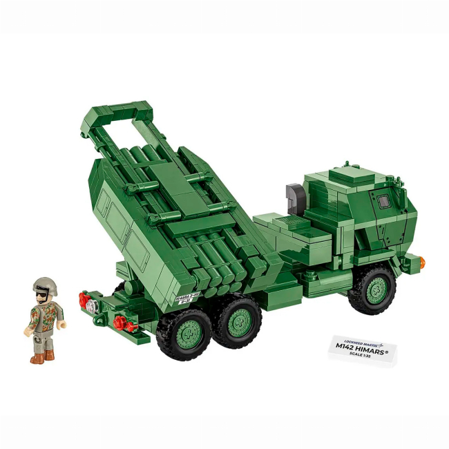Конструктори з унікальними деталями - Конструктор Cobi РСЗВ Himars M142 604 деталі (COBI-2626)#3
