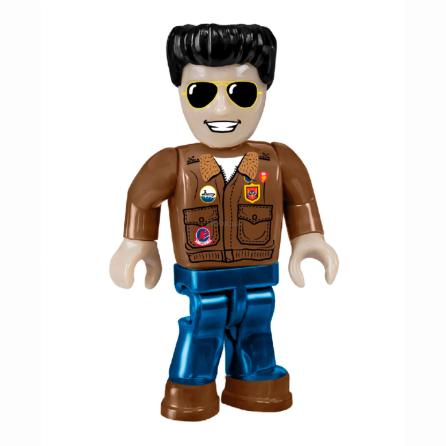 Конструктори з унікальними деталями - Конструктор Cobi Топ Ган 2 Винищувач P-51 Мустанг 262 деталей (COBI-5806)#3