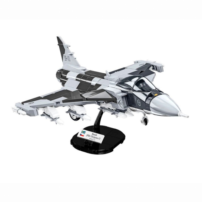 Конструкторы с уникальными деталями -  Конструктор Cobi Самолет SAAB JAS 39 Gripen E 480 деталей (COBI-5820)#2