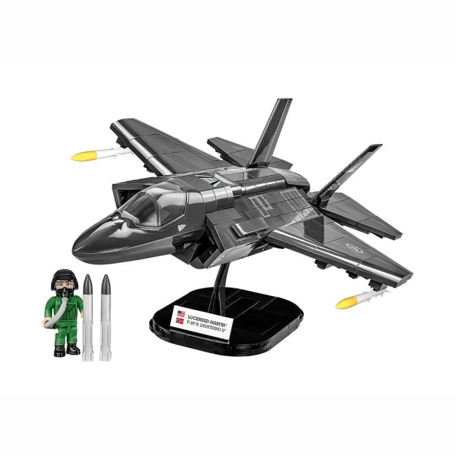 Конструкторы с уникальными деталями - Конструктор Cobi Самолет F-35B Lightning II 594 деталей (COBI-5829)#2