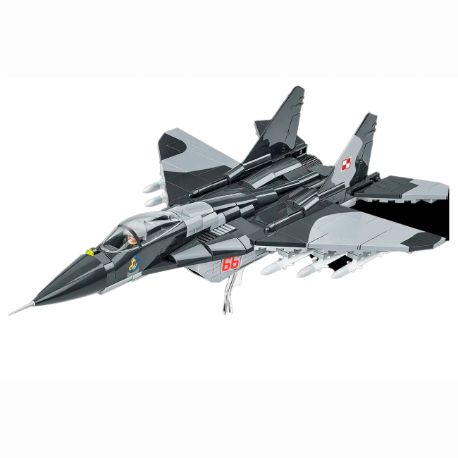 Конструкторы с уникальными деталями - Конструктор Cobi Самолет МіГ-29 Fulcrum 550 деталей (COBI-5840)#2