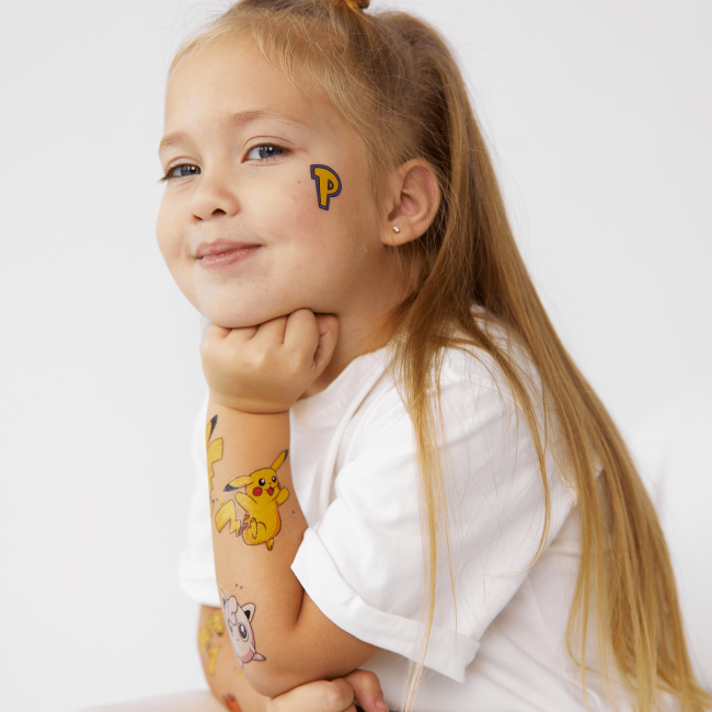 Косметика - Набір тату Arley Sign Пікачу (1912)#2