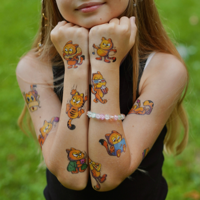 Косметика - Набор тату Arley Sign Наш Гарфилд (2210)#2