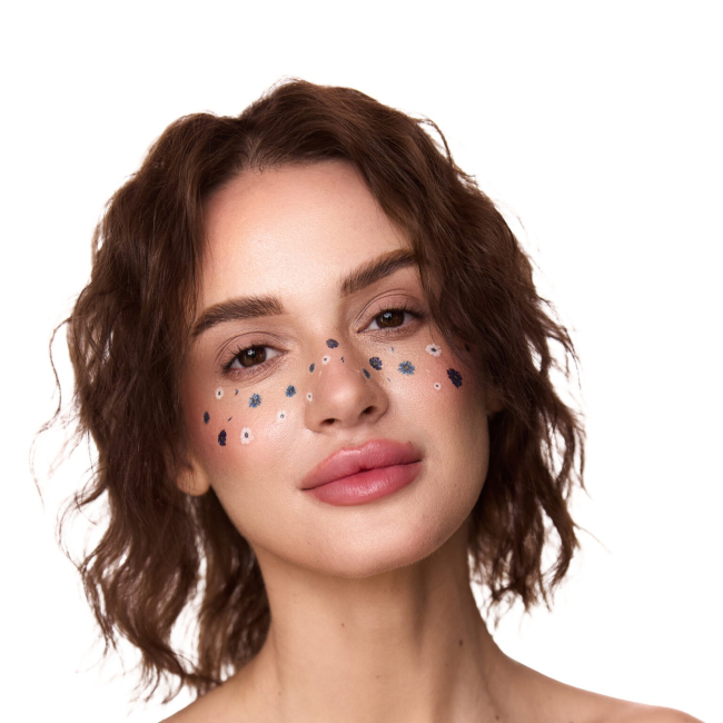 Косметика - Набор тату Arley Sign Веснушки васильки (2217)#2