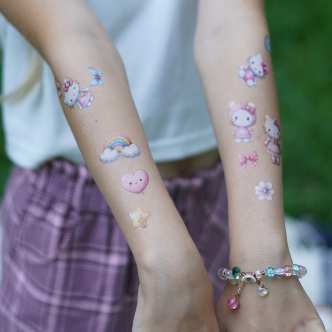 Косметика - Набор тату Arley Sign Привет, киса (2307)#3