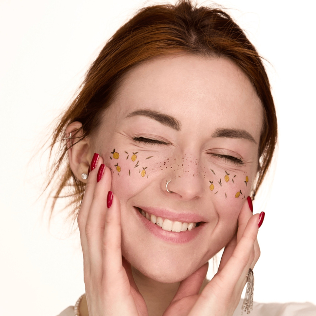 Косметика - Набор тату Arley Sign Веснушки лимончики (2412)#2