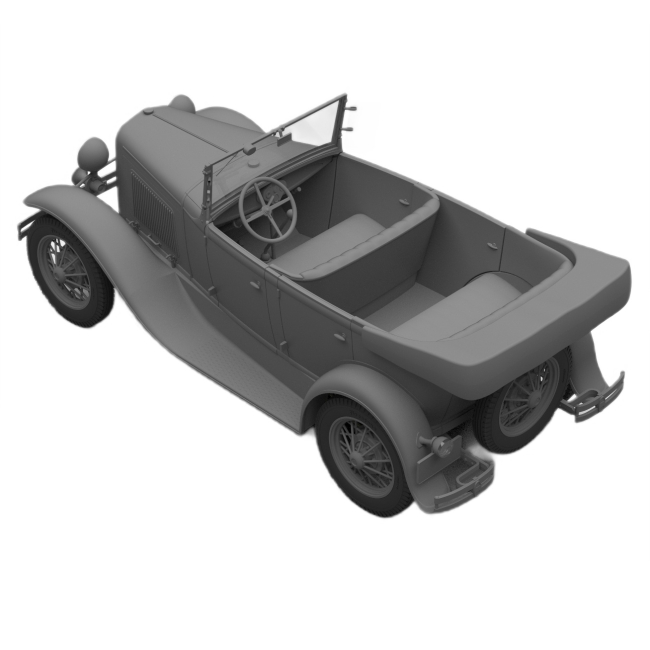 Конструктори з унікальними деталями - Конструктор ІСМ Американський легковий автомобіль A Standard Phaeton 1930-ті роки (24051)#3