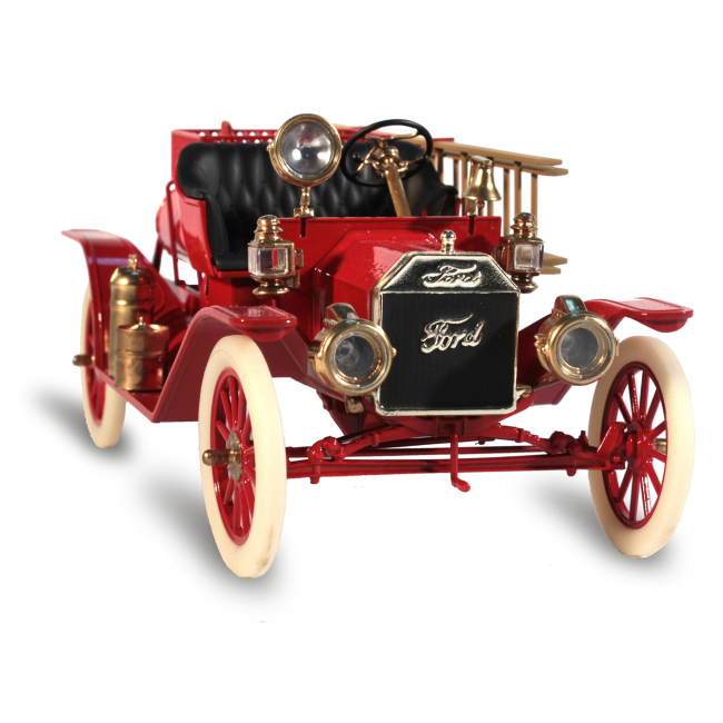 Конструкторы с уникальными деталями - Конструктор ІСМ Пожарная машина модели T 1914 года с экипажем (24017)#2