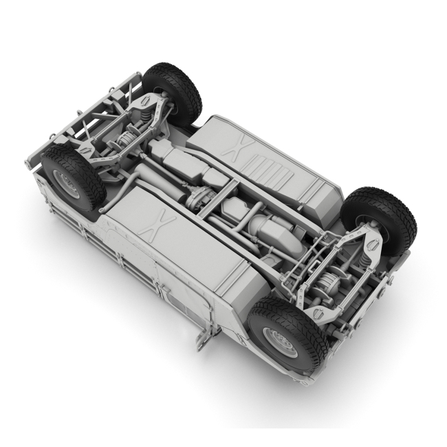 Конструктори з унікальними деталями - Конструктор ІСМ Транспортер вантажів Humvee M1097A2 (35436)#5