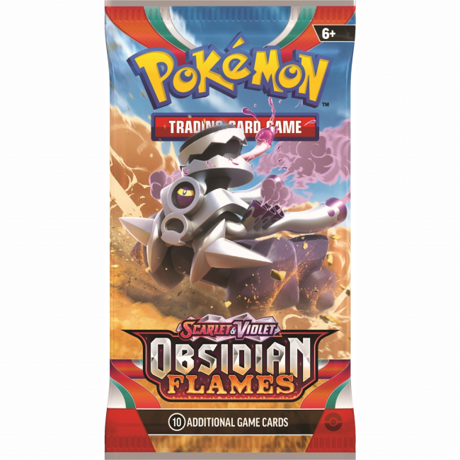 Настольные игры - Настольная игра Pokemon SV03 Obsidian Flames Booster бустер пак в ассортименте (186-85374)#5