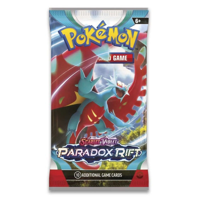 Настільні ігри - Настільна гра Pokemon SV04 Paradox Rift Booster бустер пак в асортименті (187-85725)#2