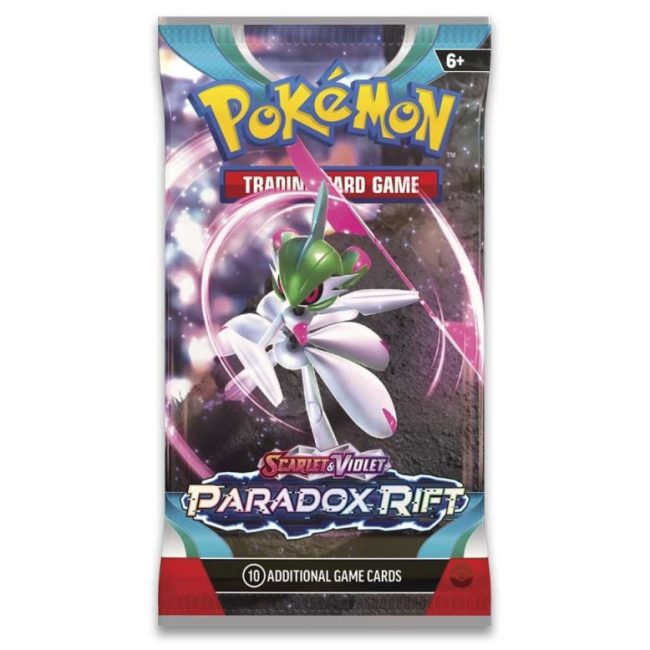 Настільні ігри - Настільна гра Pokemon SV04 Paradox Rift Booster бустер пак в асортименті (187-85725)#3