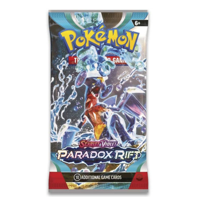 Настільні ігри - Настільна гра Pokemon SV04 Paradox Rift Booster бустер пак в асортименті (187-85725)#4