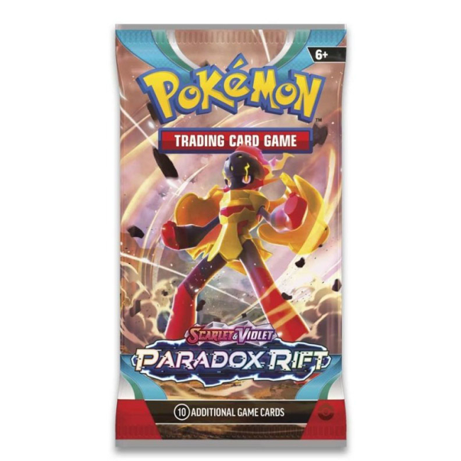 Настільні ігри - Настільна гра Pokemon SV04 Paradox Rift Booster бустер пак в асортименті (187-85725)#5