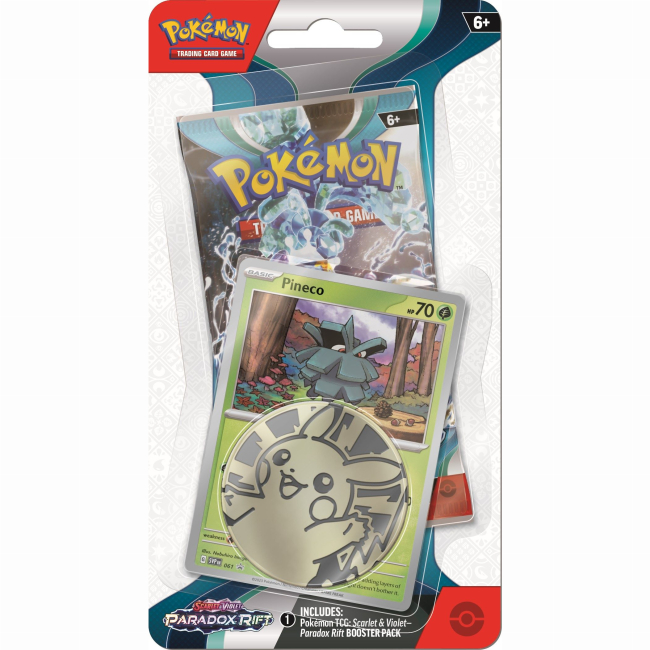 Настольные игры - Настольная игра Pokemon SV04 Paradox Rift Checklane Blister в ассортименте (820650853319)#3