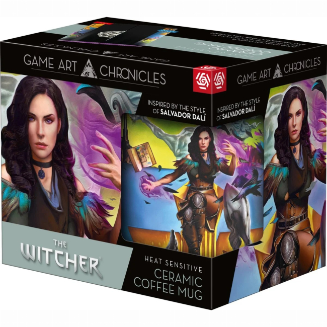 Чашки, склянки - Термочутлива чашка GoodLoot Game Art Chronicles The Witcher Yennefer Dali (5908305247678)#3