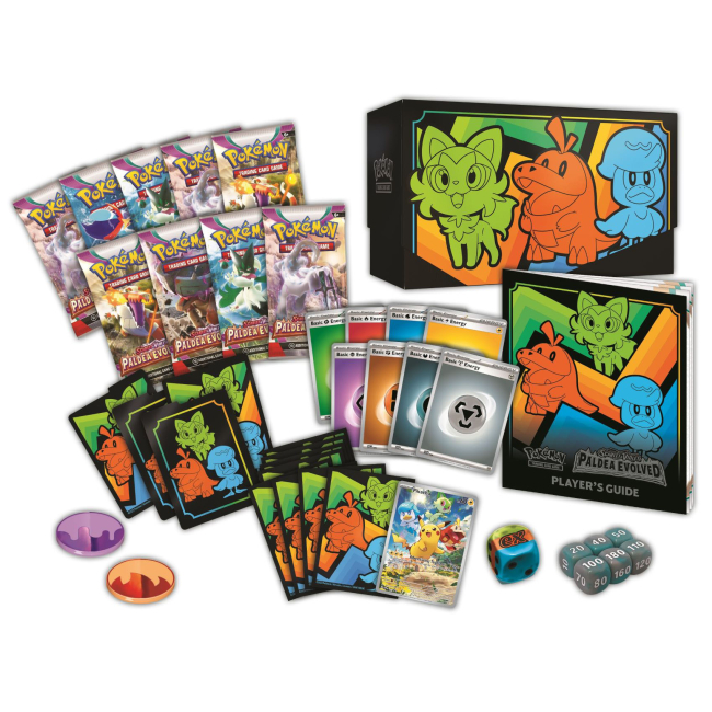 Настольные игры - Настольная игра Pokemon SV02 Paldea Evolved Elite Trainer Box (185-85366)#2