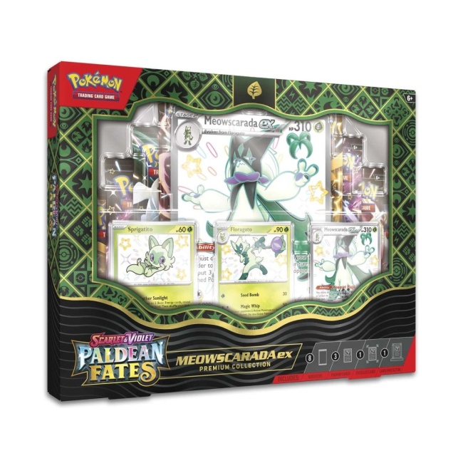 Настільні ігри - Настільна гра Pokemon SV4.5 Paldean Fates Premium Collection 1 шт (290-85961)#2