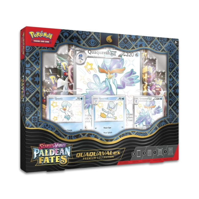 Настільні ігри - Настільна гра Pokemon SV4.5 Paldean Fates Premium Collection 1 шт (290-85961)#4