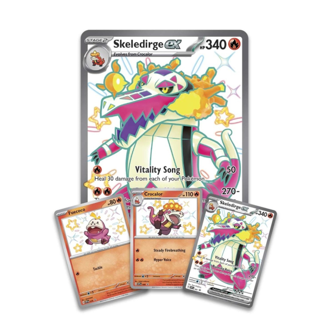Настільні ігри - Настільна гра Pokemon SV4.5 Paldean Fates Premium Collection 1 шт (290-85961)#8