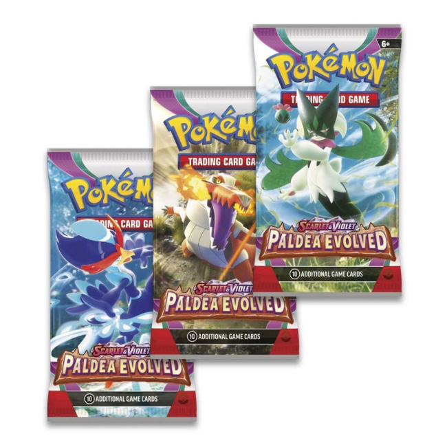 Настільні ігри - Настільна гра Pokemon SV02 Paldea Evolved Build and Battle Stadium (185-85372)#3