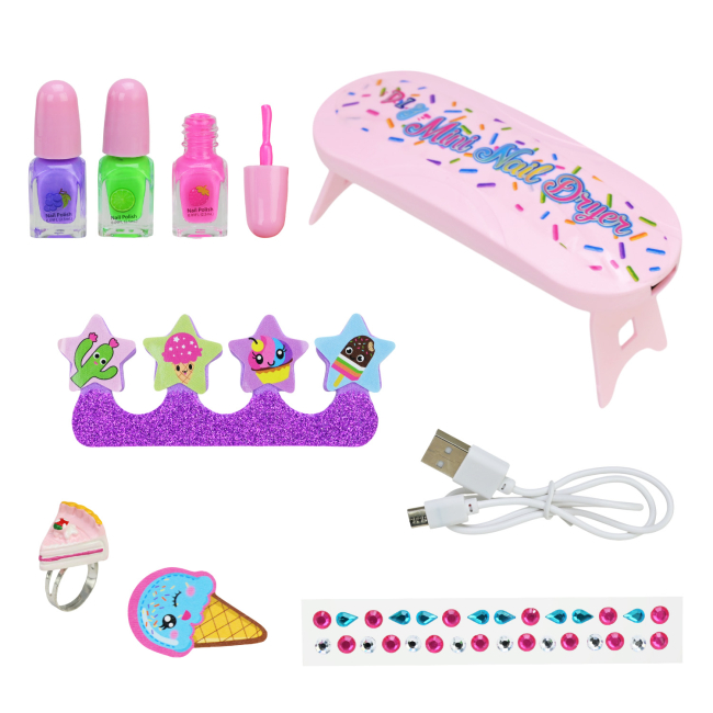 Косметика - Набор для маникюра Країна Іграшок Стильный маникюр с лампой (RU2404) (UKR2404)#2