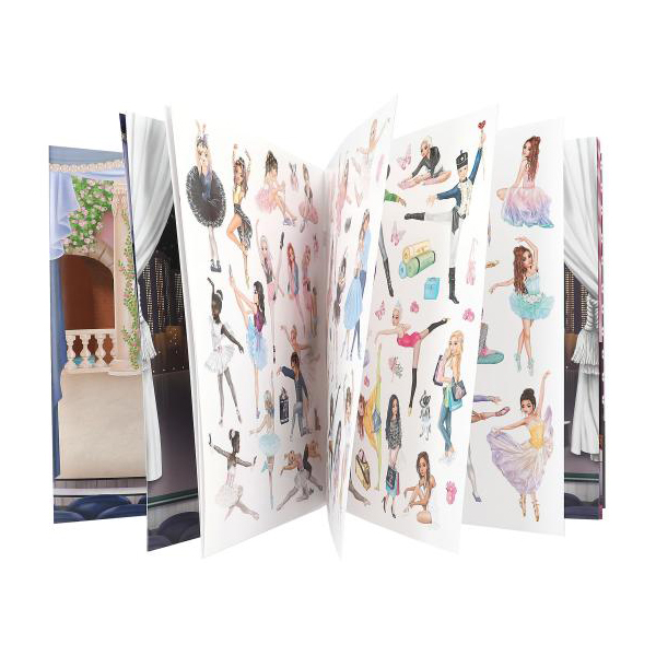 Канцтовары - Альбом наклеек Top Model Балет (0413049)#3