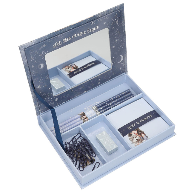 Пенали та гаманці - Пенал-коробка Top model Вовк з канцелярським приладдям (0413224)#2