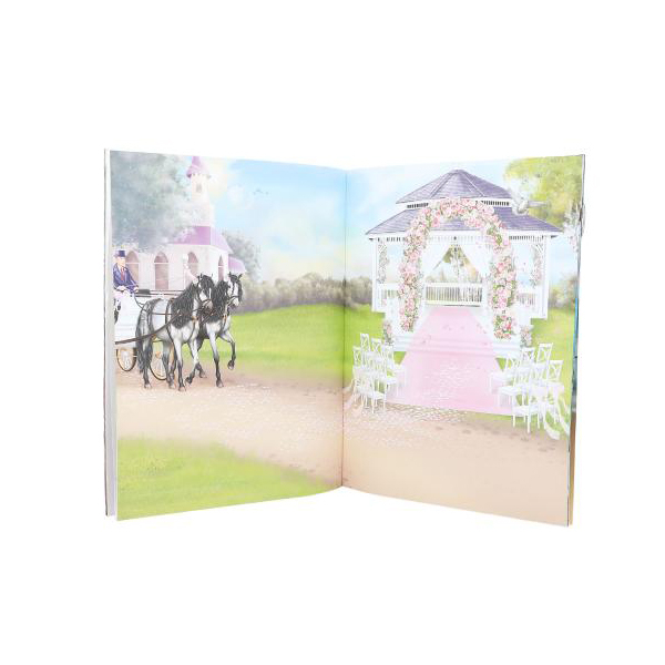 Канцтовары - Альбом наклеек Топ Модель Гламур (0413232)#3