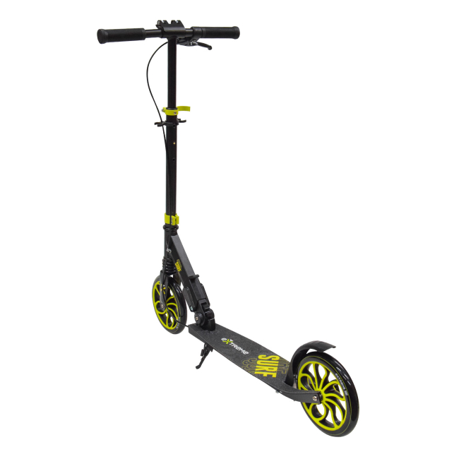 Самокаты - Самокат Extreme motion Городской двухколесный желтый (SK2440)#3