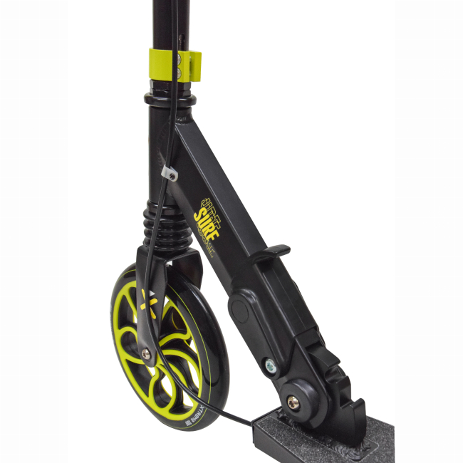 Самокаты - Самокат Extreme motion Городской двухколесный желтый (SK2440)#5