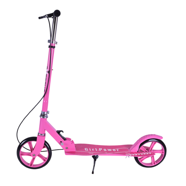 Самокаты - Самокат Extreme motion Городской 2-х колесный розовый (SK2516/1)#2