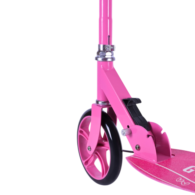 Самокаты - Самокат Extreme motion Городской 2-х колесный розовый (SK2516/1)#4