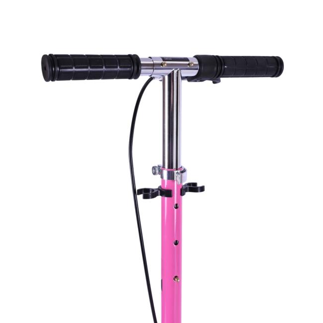 Самокаты - Самокат Extreme motion Городской 2-х колесный розовый (SK2516/1)#5