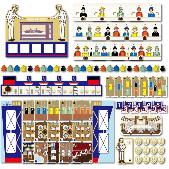 Настільні ігри - Настільна гра Asmodee France Усі на борт (SASCSA0101UA)#2