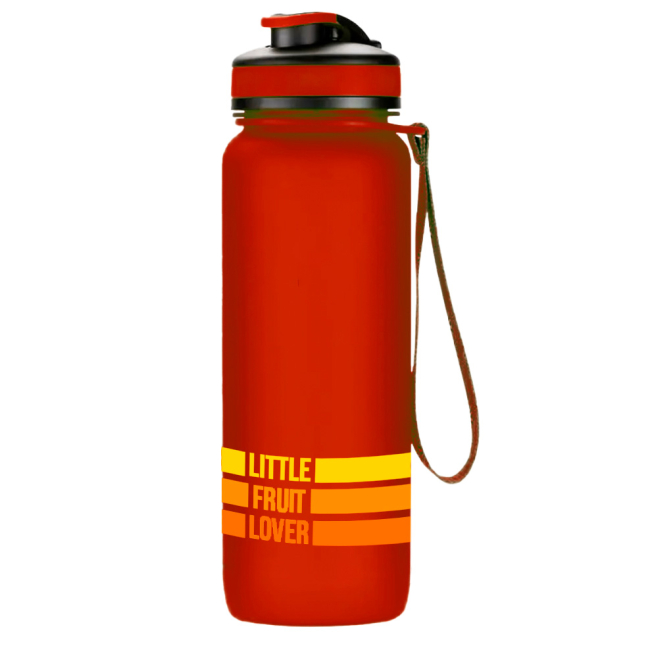 Бутылки для воды - Бутылка для воды Bob Snail Little fruit lover 650 мл красная (4820219348467)#2