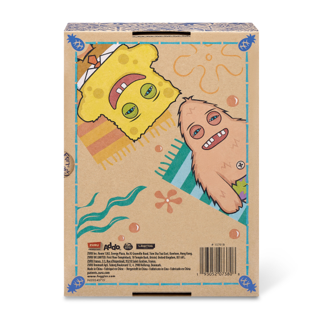 Персонажи мультфильмов - Мягкая игрушка Fuggler Патрик (15701B)#3