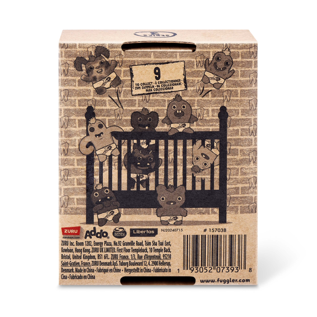 Персонажи мультфильмов - Мягкая игрушка Fuggler Чудак-малыш с большими глазами (15703B)#3