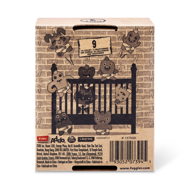 Персонажі мультфільмів - М'яка іграшка Fuggler Малюк Саскуш (15703D)#3