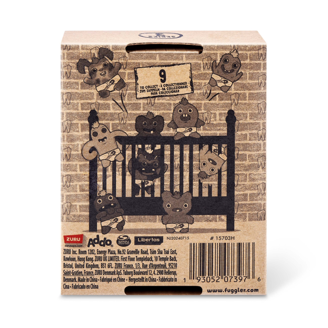 Персонажі мультфільмів - М'яка іграшка Fuggler Малюк Тріскабосс (15703H)#3