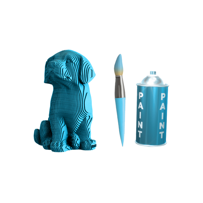 3D-пазли - 3D пазл Cartonic Labrador puppy (4820191134881)#3