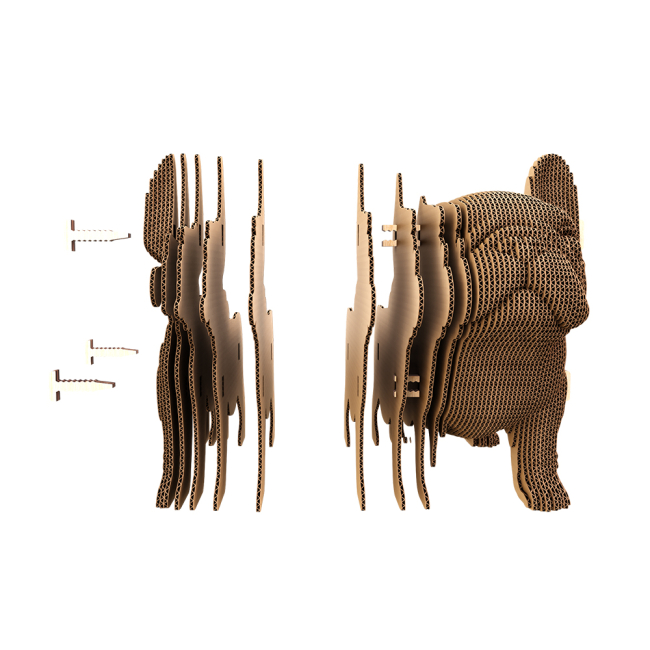 3D-пазли - 3D пазл Cartonic Bulldog puppy (4820191134867)#2