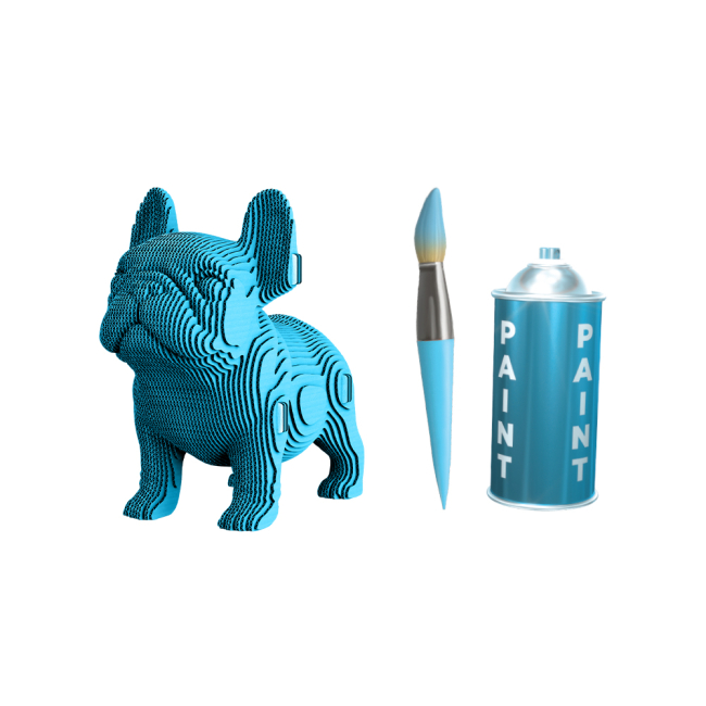 3D-пазли - 3D пазл Cartonic Bulldog puppy (4820191134867)#3