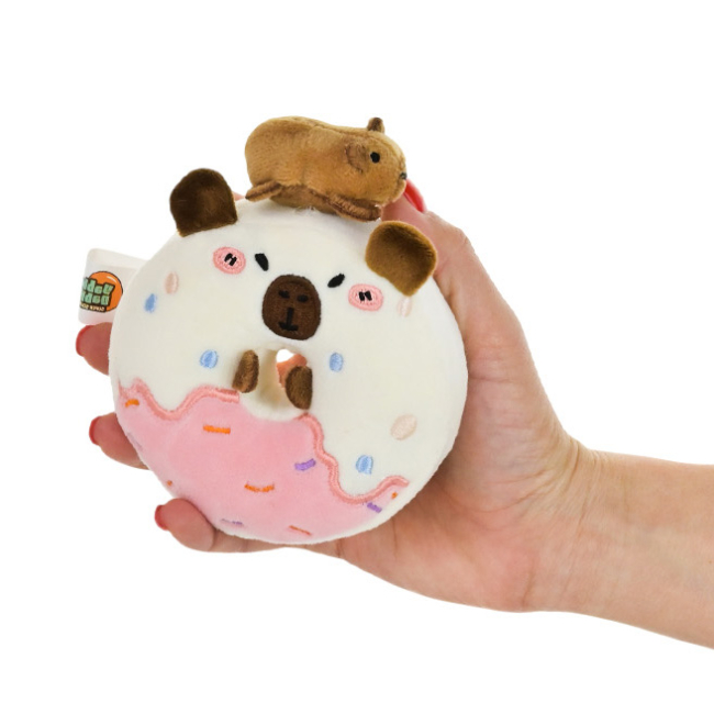 Антистресс игрушки - ​Игрушка-антистресс Yabba Dabba Капибара сквиш пончики в ассортименте (YD2509)#3