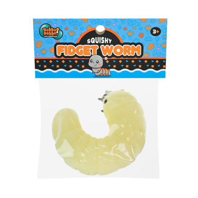 Антистрес іграшки - Іграшка-антистрес YabbaDabba Хробак (YD2515)#2