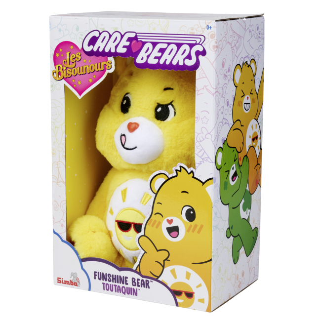 М'які тварини - М’яка іграшка Simba Care bears Ведмідь жовтий (6305878002)#3