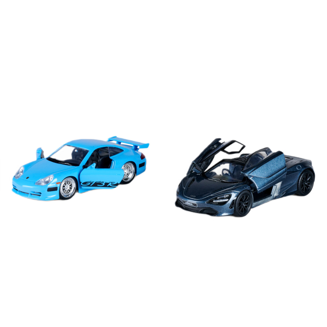 Автомоделі - Набір автомоделей Jada Fast and Furious Porsche 911 GT3 R5 і McLaren 7Z05 (253202012)#3
