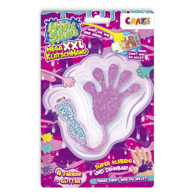 Антистресс игрушки - Игрушка-антистресс Craze Magic slime Mega XXL Липкая рука в ассортименте (40911)#7
