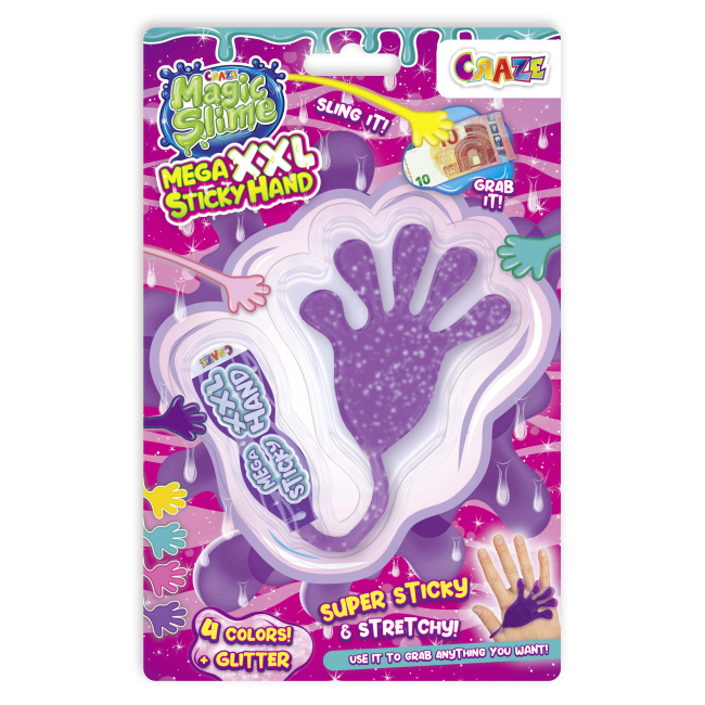 Антистресс игрушки - Игрушка-антистресс Craze Magic slime Mega XXL Липкая рука в ассортименте (40911)#8
