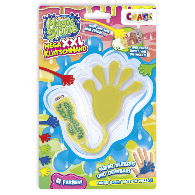 Антистресс игрушки - Игрушка-антистресс Craze Magic slime Mega XXL Липкая рука в ассортименте (40911)#9